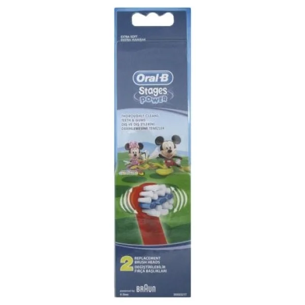 Oral-B Stages Power 2'li Çocuk Diş Fırçası Başlığı - Görsel 4