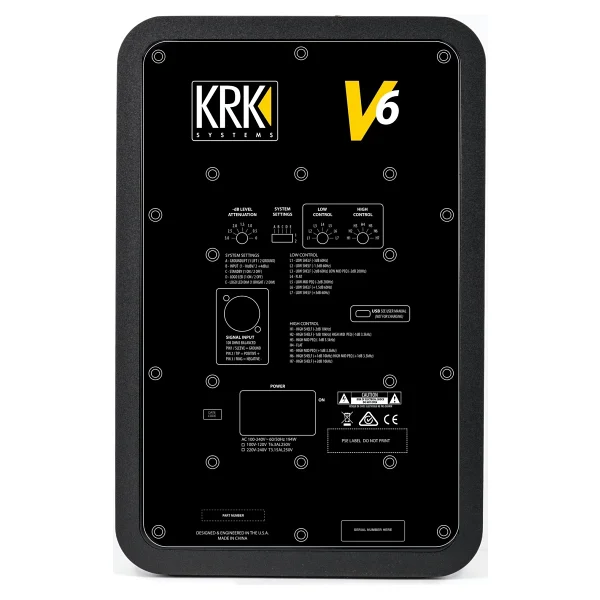 KRK V6S4 6 inç Stüdyo Monitörü - Görsel 6