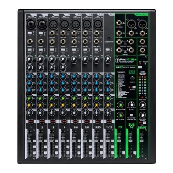 Mackie Profx12v3 12 Kanal Mikser - Görsel 4