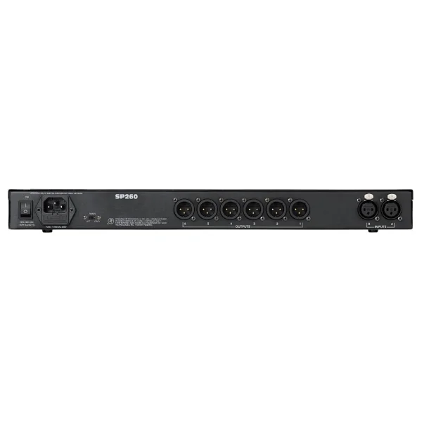 Mackie Sp260 2x6 Rack Tipi Processor - Görsel 6