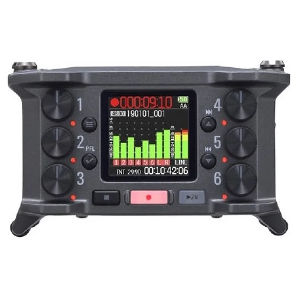 Zoom F6 Multitrack Field Recorder Ses Kayıt Cihazı - Görsel 6