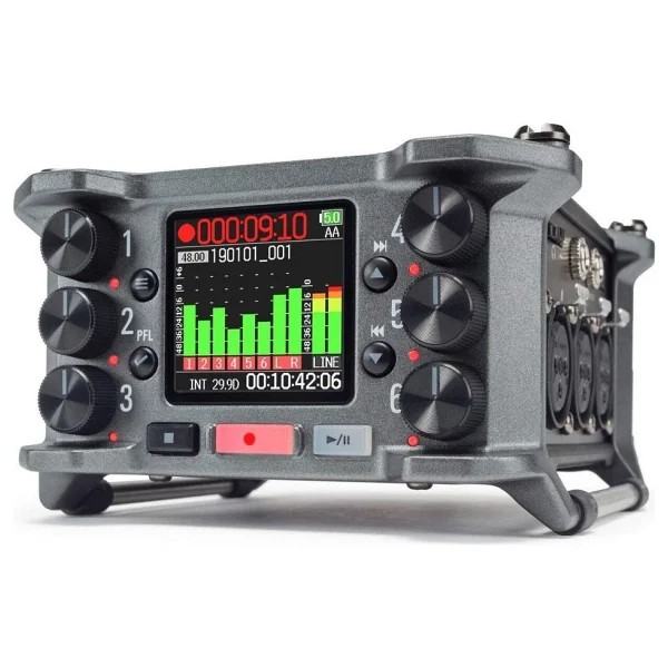 Zoom F6 Multitrack Field Recorder Ses Kayıt Cihazı - Görsel 2