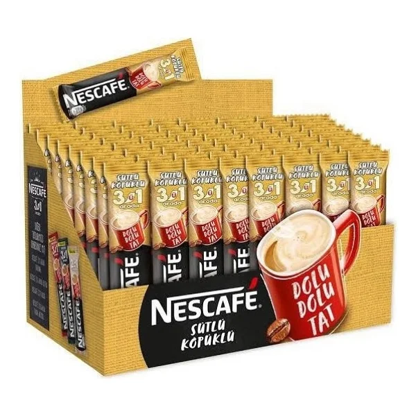 Nescafe Sütlü Köpüklü 3'ü 1 Arada 72x17.4 Gr - Görsel 2