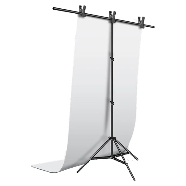 Deyatech Pvc T Stand Plastik Fon Beyaz 100 X 200 Cm - Görsel 3