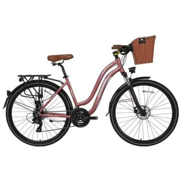 Bisan Ctx 6300 Md Pembe-Mor 21 Vites 28 Jant Şehir Bisikleti - Görsel 2