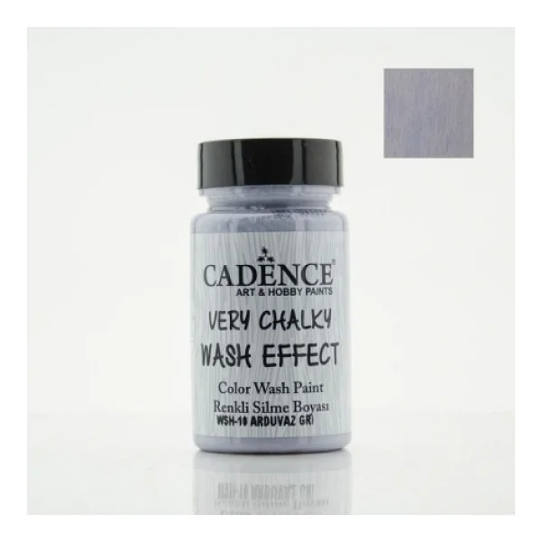 Cadence Wash Effect Renkli Silme Boyası 90 Ml. 10 Arduvaz Gri - Görsel 3