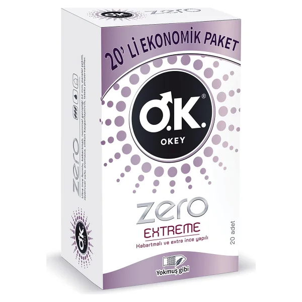 Okey Zero Extreme 20'li Prezervatif - Görsel 4