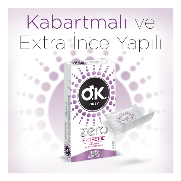 Okey Zero Extreme 20'li Prezervatif - Görsel 5