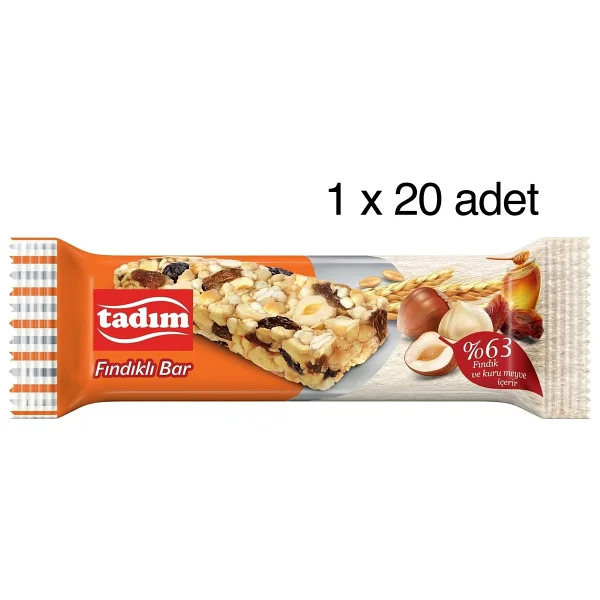 Tadım Fındıklı Bar 20x30 Gr - Görsel 2