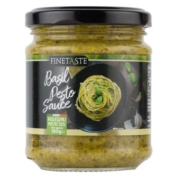 Fine Taste Fesleğen Pesto Sos 190 Gr - Görsel 3