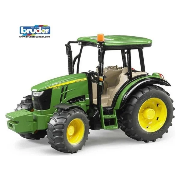 Bruder John Deere 5115m Traktör 02106 - Görsel 6