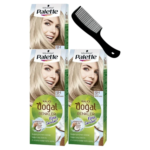 Palette Kalıcı Doğal Renkler 4.0 Kahve 3 Adet Saç Boyası - Görsel 6