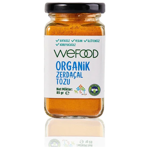 Wefood Organik Zerdeçal Tozu 85 Gr - Görsel 4