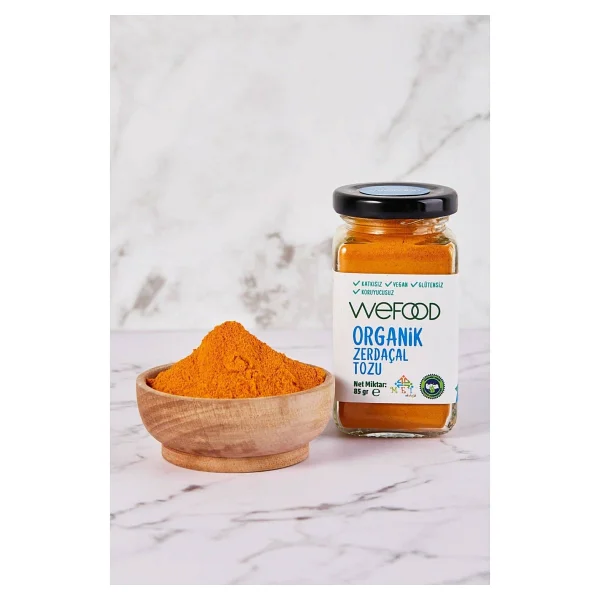 Wefood Organik Zerdeçal Tozu 85 Gr - Görsel 3