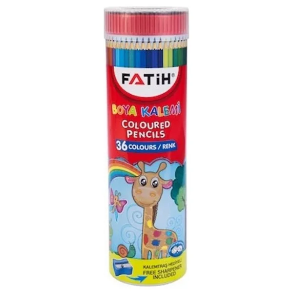 Fatih Metal Tüp Tam Boy 36'lı Kuru Boya Seti - Görsel 6