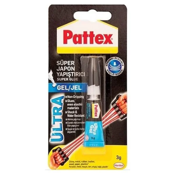 Pattex Ultra Jel 3 Gr Japon Yapıştırıcı - Görsel 4