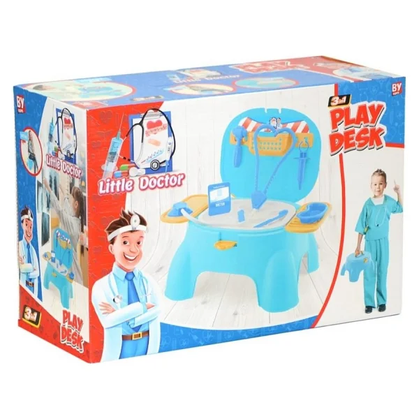 By Toys 572-BP Tabureli Little Doktor Seti - Görsel 2
