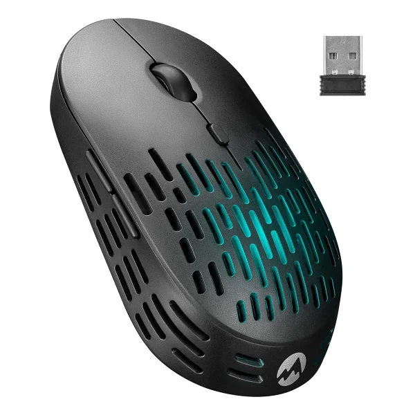 Everest Sm-W73 Şarjlı Sessiz Optik Kablosuz Mouse - Görsel 6