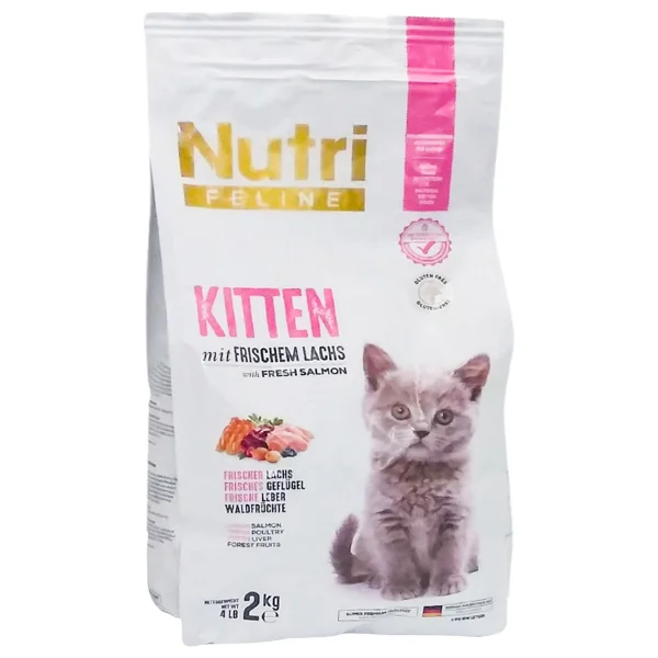 Nutri Feline Kitten Somonlu 2 Kg Yavru Kedi Maması - Görsel 3