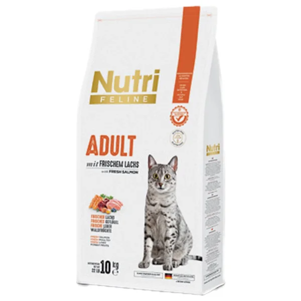 Nutri Feline Somonlu 10 Kg Yetişkin Kedi Maması - Görsel 4