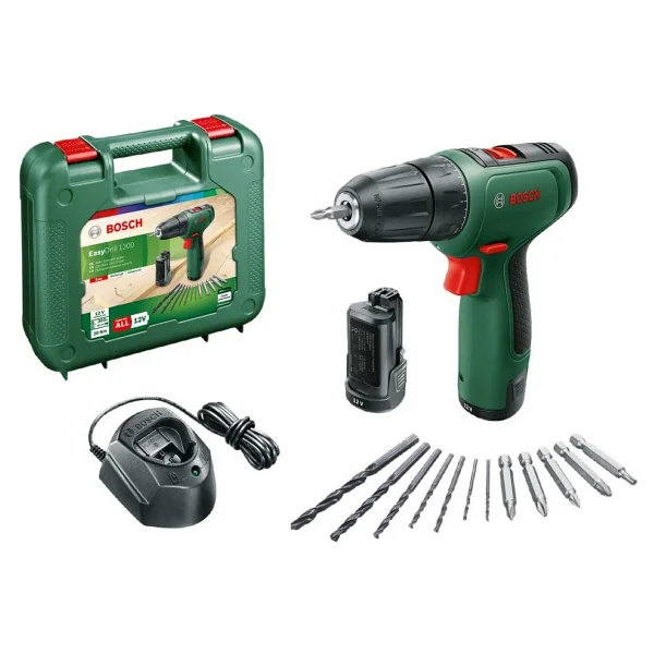 Bosch Easydrill 1200 Çift Akülü 1.5 Ah Vidalama Makinesi - Görsel 7