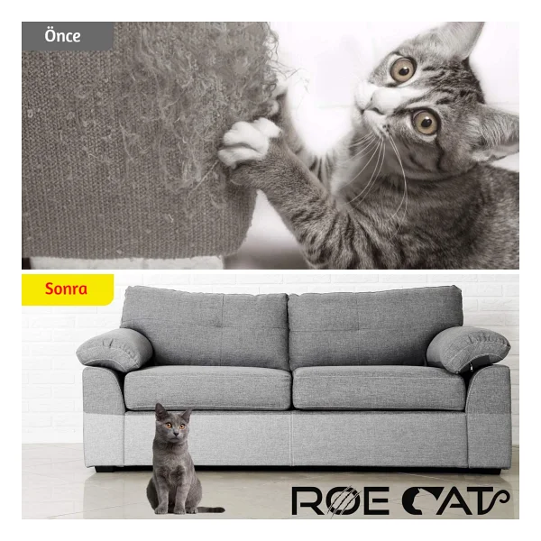 Roe Cat Tırmala Önleyici 10 Cmx10 M Kedi Eğitim Bandı - Görsel 5