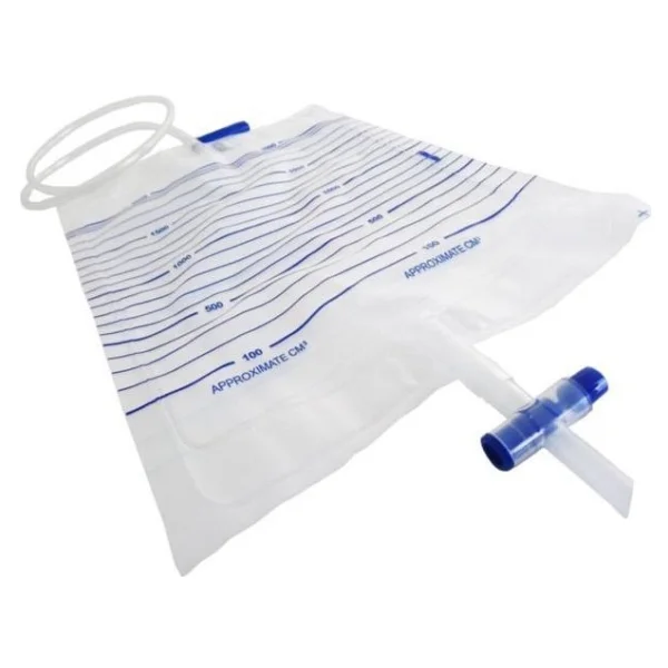 Ayset Steril T-Musluklu Idrar Torbası 2000ml 10 Adet - Görsel 3