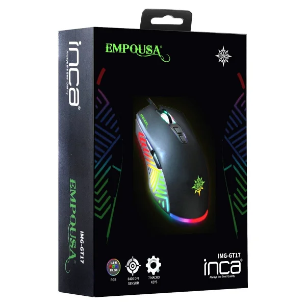 Inca Img-Gt17 Empousa RGB Kablolu Oyuncu Mouse - Görsel 5