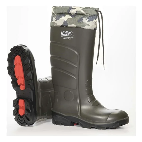 Polly Boot Galaxy Vega Haki Boğazlı İş Çizmesi - Görsel 2