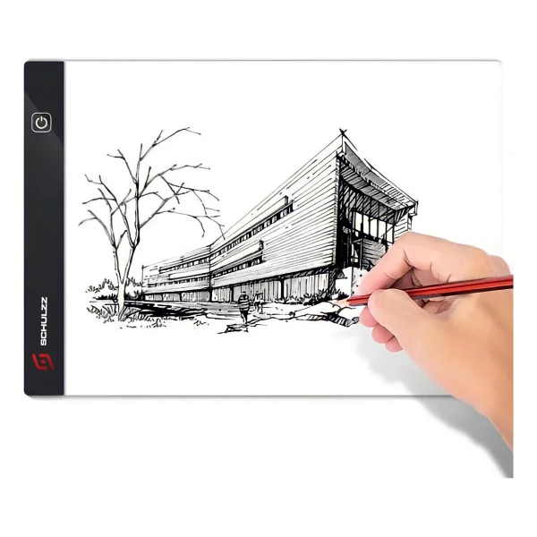 Schulzz LED Işıklı A4 Çizim Kopyalama 3 Seviyeli Ayarlanabilir Grafik Tahtası - Görsel 6
