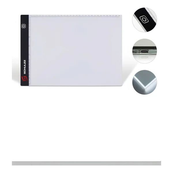 Schulzz LED Işıklı A4 Çizim Kopyalama 3 Seviyeli Ayarlanabilir Grafik Tahtası - Görsel 2