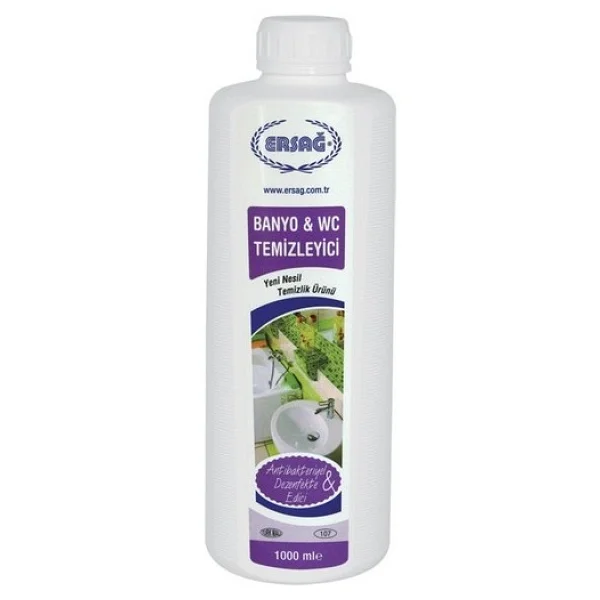 Ersağ Antibakteriyel Banyo Wc Temizleyici 1000 Ml - 1 Lt - Görsel 2