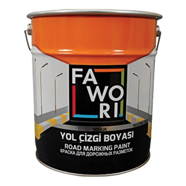 Fawori Yol Çizgi Boyası Beyaz 20 Kg - Görsel 2