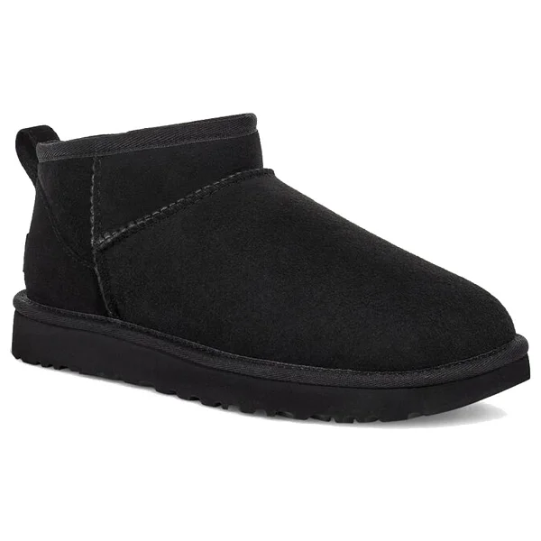 Ugg Classic Ultra Mini 1116109 İçi Kürklü Kadın Deri Bot - Görsel 2