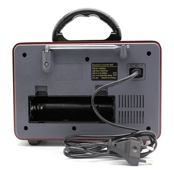 Meier M-110bt USB Sd Bluetooth Nostaljik Fm Radyo - Görsel 3