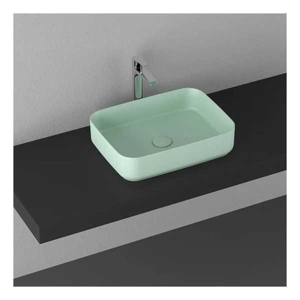 İsvea Infinity 50 Cm Mint Tezgah Üstü Lavabo - Görsel 3