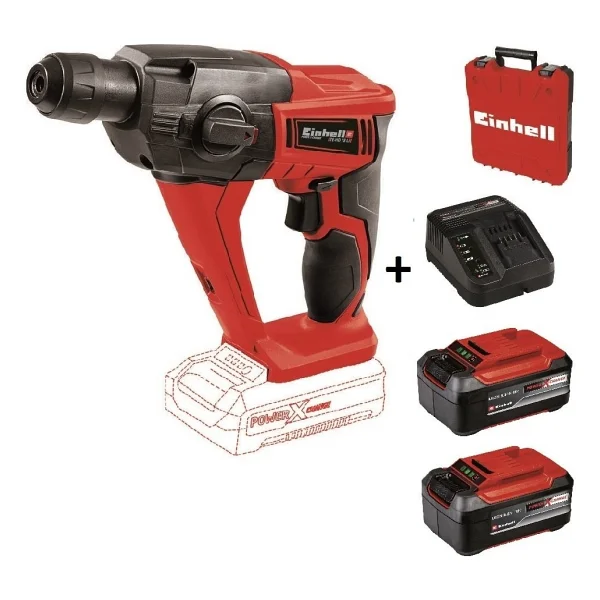 Einhell TE-HD 18 Li Pnömatik Çift Akülü 5.2 Ah Matkap - Görsel 6