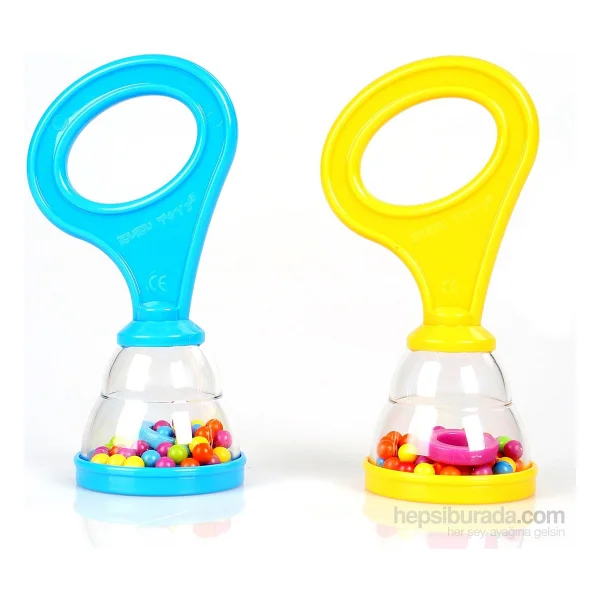 Zuzu Toys Çıngırak Kaliteli Plastik Materyal İle Eğlenceli Bebek Oyuncağı Ergonomik Tasarım - Görsel 6