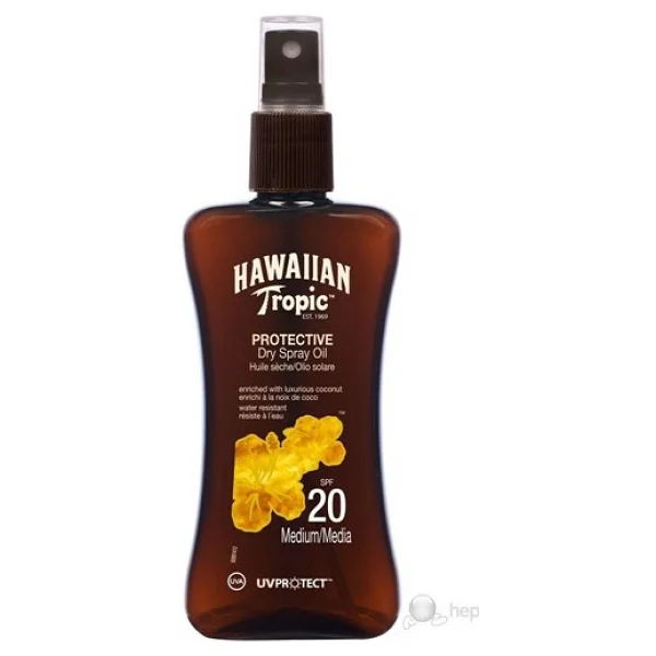 Hawaiian Tropic Glowing Protection 200 Ml 20 Faktör Bronzlaştırıcı Yağ - Görsel 5