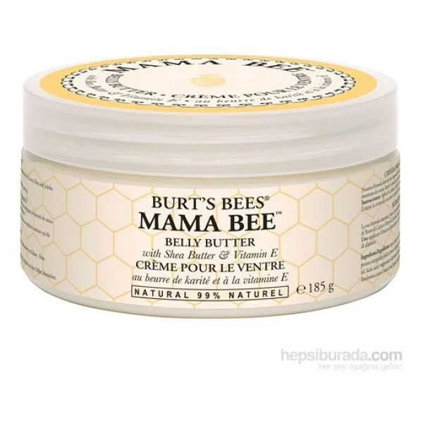 Burt's Bees Mama Bee Belly Butter 185 Gr Çatlak Kremi - Görsel 2