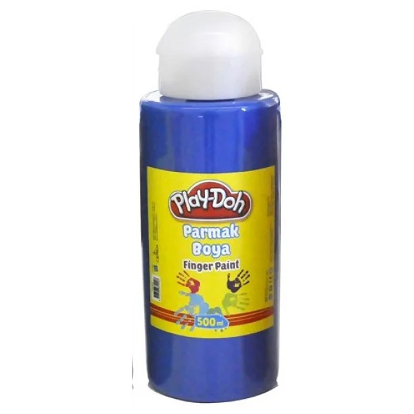 Play-Doh 500 Ml Parmak Boyası Mavi - Görsel 2