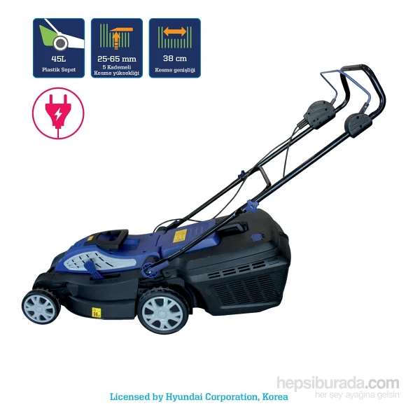 Hyundai C4205 1800 W Elektrikli Çim Biçme Makinesi - Görsel 3