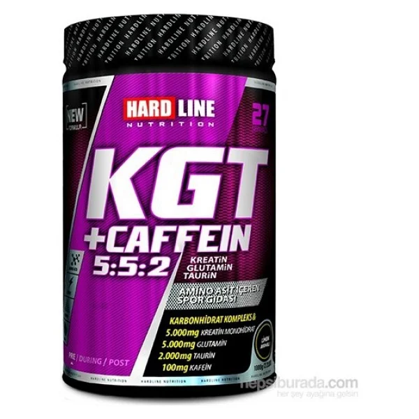 Hardline Nutrition Kgt +Caffeın 5:5:2 1000 Gr - Görsel 6