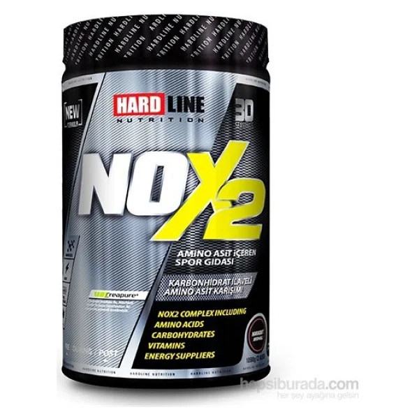 Hardline Nutrition Nox 2 Yeşil Elma 1090 Gr - Görsel 2