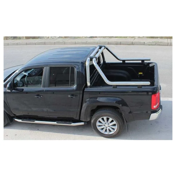 Omsa Toyota Hilux Kobra Roll Bar Çap:76 Krom 2015 Ve Sonrası - Görsel 2