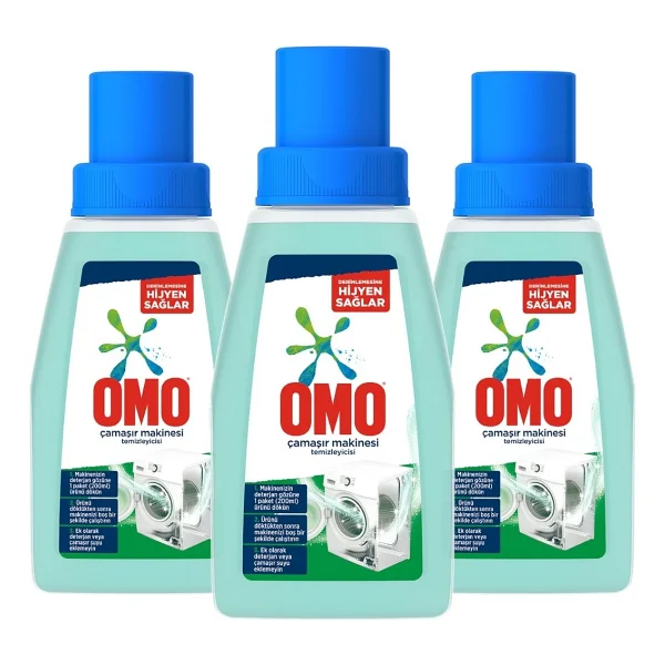 Omo Çamaşır Makinesi Temizleyicisi Çam Esintisi 200 Ml X3 - Görsel 10