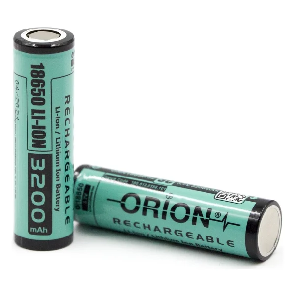 Orion 18650 3.7 V 3200 mAh 3c Li-İon Şarjlı Pil - Görsel 2