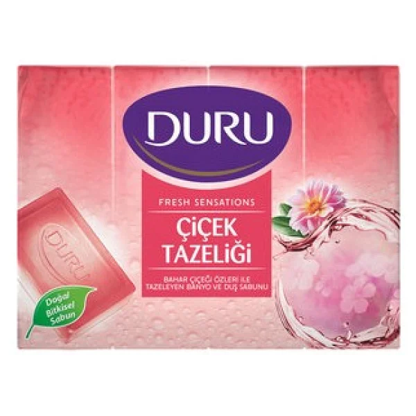 Duru Fresh Sensations Çiçek Tazeliği 4x150 Gr Duş Sabunu - Görsel 2