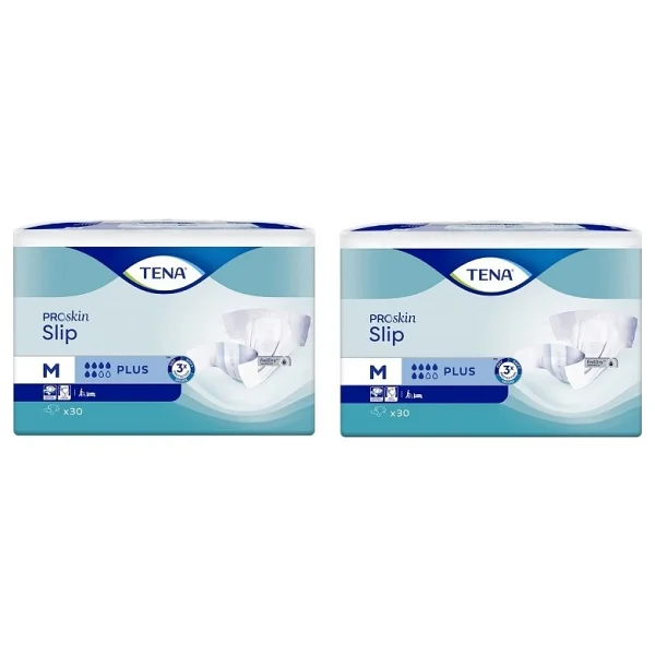 Tena Hasta Bezi Medium Belbantlı 6 Damla 60 Adet Proskin Plus - Beyaz - Görsel 2
