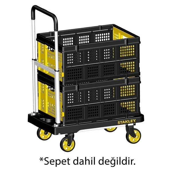 Stanley Fatmax Fx712 120 Kg Profesyonel Katlanabilir Paket Taşıma Arabası - Görsel 9